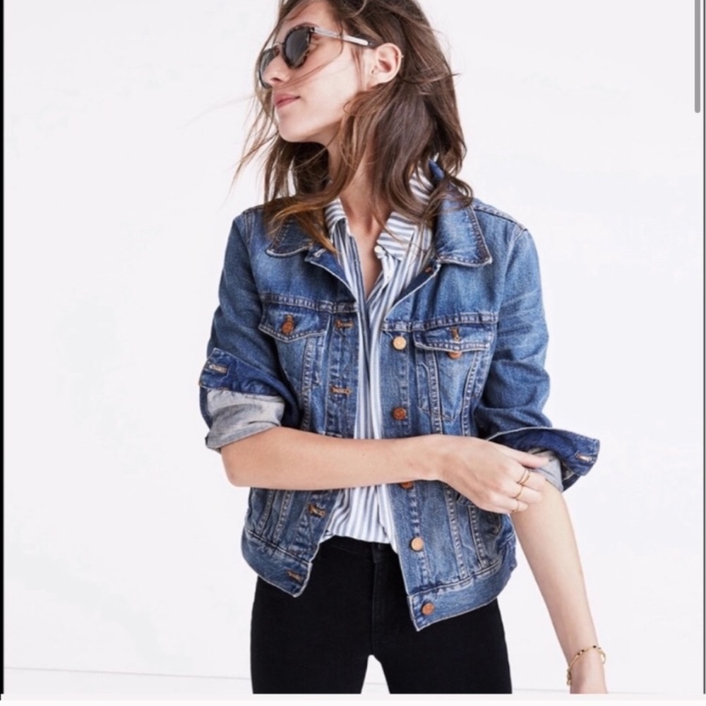 Madewell The Jean Jacket Pinter Wash